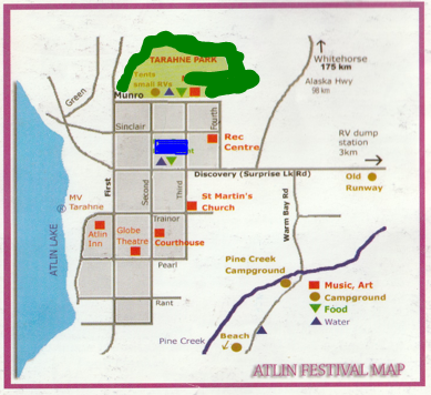 Atlin Festival Map